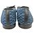 Timeless Chanel CC Interlocking Logo gesteppte Ballerinas in Blue Denim Blau - Ansicht 7