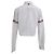 Camisa Oxford de algodón blanco con brazalete y corte cropped de cuello redondo de Thom Browne - vista 3