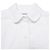 Camisa Oxford de algodón blanco con brazalete y corte cropped de cuello redondo de Thom Browne - vista 5