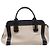 Borsa Alice Small Colorblock in pelle nera Chloé Nero - vista 3