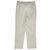 Timeless Pantalones de pierna recta Chanel en algodón marfil Blanco Crudo