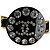 Timeless Cintura a catena Chanel 1995 CC con strass e pelle nera Nero - vista 4
