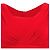 Vestido midi drapeado Dolce & Gabbana en seda roja - vista 2