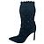 Red Valentino Stivali Valentino Rockstud in scamosciato nero - vista 10