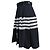 Minifalda plisada Thom Browne de 4 rayas en poliamida negra Negro - vista 11