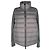 Moncler Steppstrickjacke mit Reißverschluss aus Polyamid in Grau