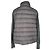 Moncler Steppstrickjacke mit Reißverschluss aus Polyamid in Grau - Ansicht 3