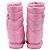 Moncler Gaia Pocket Mid Boots in Pink Polyamide - view 3