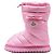 Moncler Gaia Pocket Mid Boots in Pink Polyamide - view 4