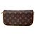 Beauty case Louis Vuitton in Toile Monogram e Pelle Marrone - vista 5