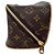 Beauty case Louis Vuitton in Toile Monogram e Pelle Marrone - vista 8