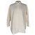 La camisa de botones The Row en algodón blanco Crudo