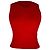 Top de tirantes de nailon cepillado Alice + Olivia rojo Roja