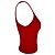 Top de tirantes de nailon cepillado Alice + Olivia rojo Roja - vista 2