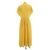 Céline Abito in seta Celine 2R47B966H Bianco Giallo - vista 2
