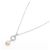 Collana Cartier Imaria in oro bianco 18K con perla e diamante - vista 2