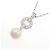 Collana Cartier Imaria in oro bianco 18K con perla e diamante - vista 3