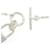 Hermès Collier Hermes Amulette Cadena 925 Silver Argenté  - vue 5