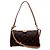 Borsa Louis Vuitton Monogram Pochette Tillette Marrone Beige Monogramma