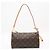 Borsa Louis Vuitton Monogram Pochette Tillette Marrone Beige Monogramma - vista 2