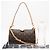 Borsa Louis Vuitton Monogram Pochette Tillette Marrone Beige Monogramma - vista 3