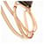 Borsa Louis Vuitton Monogram Pochette Tillette Marrone Beige Monogramma - vista 5
