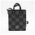 Borsa Louis Vuitton Damier Checkerboard Sac Plat XS Marrone Nero Damier ebene - vista 2