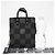 Borsa Louis Vuitton Damier Checkerboard Sac Plat XS Marrone Nero Damier ebene - vista 3