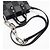 Borsa Louis Vuitton Damier Checkerboard Sac Plat XS Marrone Nero Damier ebene - vista 5