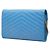Borsa a tracolla portafoglio con catena Cassandra Envelope di Saint Laurent Blu D'oro - vista 2