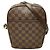 Borsa a tracolla Louis Vuitton Damier Ipanema PM Marrone