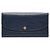 Louis Vuitton Epi Portefeuille Emilie Long Wallet Blau