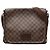 Borsa a tracolla Louis Vuitton Damier Brooklyn MM Marrone