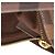 Borsa a tracolla Louis Vuitton Damier Brooklyn MM Marrone - vista 15
