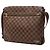 Borsa a tracolla Louis Vuitton Damier Brooklyn MM Marrone - vista 2