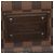 Borsa a tracolla Louis Vuitton Damier Brooklyn MM Marrone - vista 5