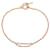 Hermès Bracelet porte-charms Hermes Chaine d'Ancre Mini Punk en or rose 18K  - vue 1