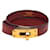 Hermès Bracelet Charm Kelly Double Tour Hermes Rouge Bordeaux  - vue 1