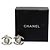 Orecchini vintage Chanel Coco Mark Turnlock Argento - vista 4