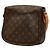 Borsa a tracolla Louis Vuitton Monogram Saint Cloud GM Marrone - vista 2