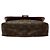 Borsa a tracolla Louis Vuitton Monogram Saint Cloud GM Marrone - vista 3