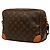 Borsa a tracolla Louis Vuitton Monogram Nile Marrone - vista 2
