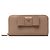 Prada Saffiano Rundum-Reißverschluss-Langgeldbörse Beige