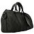 Borsa Louis Vuitton Keepall Bandoulière 25 Nero - vista 2