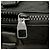 Borsa Louis Vuitton Keepall Bandoulière 25 Nero - vista 7