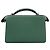 Borsa a Spalla Fendi Peekaboo I.U Verde - vista 2