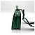 Borsa a Spalla Fendi Peekaboo I.U Verde - vista 3