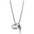 Collana GUCCI con logo Interlocking GG in argento