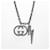 Collana GUCCI con logo Interlocking GG in argento - vista 2
