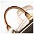 Borsa Louis Vuitton Monogram Speedy Bandoulière 20 Marrone Beige - vista 11